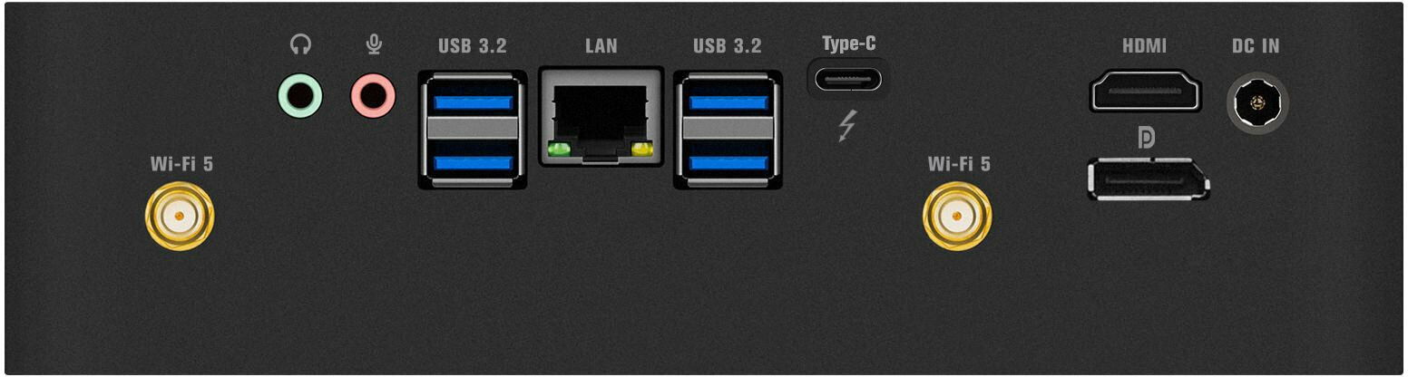 Неттоп Rombica Blackbird i5 HT124H165P, Intel Core i5 12450H, DDR4 16ГБ, SSD 512ГБ, Intel UHD Graphics, Windows 10 Professional, черный (pcmi-0341)