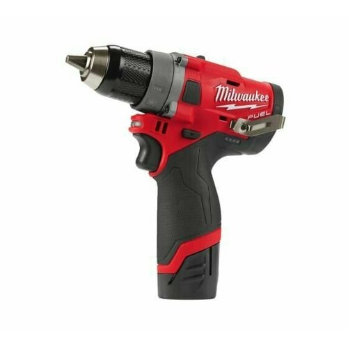 Аккумуляторная дрель-шуруповерт Milwaukee M12 FDD-202X FUEL электроинструмент подарок на день рождения мужчине любимому папе дедушке парню 3908000₽