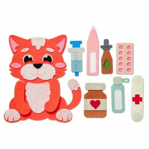 Счётный материал Лечим котёнка 635₽