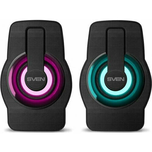 Колонки 20 SVEN 255 черный 6 Вт USB 124900₽