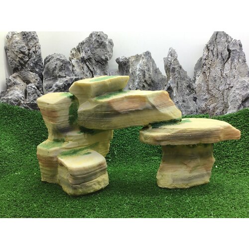 Грот для аквариума ZelAqua SZ-B38 декор аквариумные, 34×9×18 см