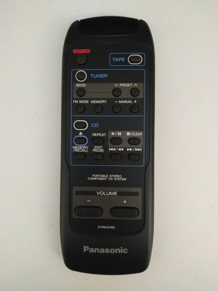 Оригинальный Пульт д-у Panasonic EUR642160