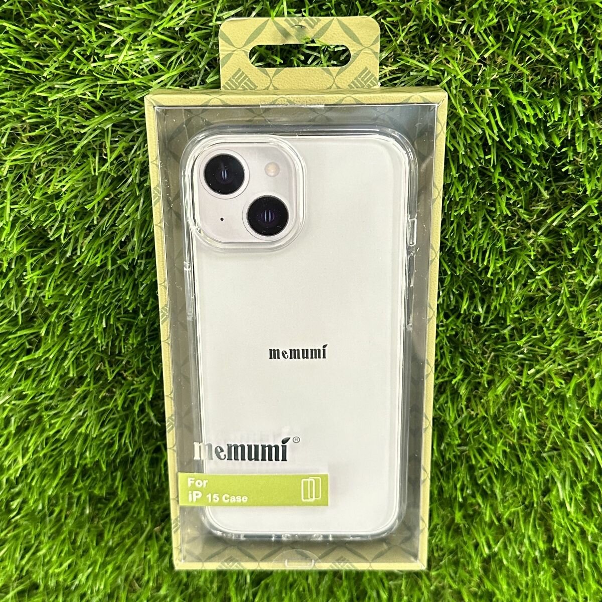 Чехол для iPhone 15 (6.1") Memumi Crystal Ice пластиковый прозрачный