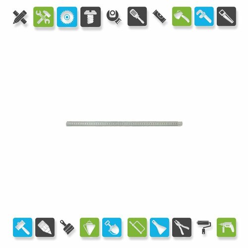 Линейка металлическая 1000 мм ГОСТ427-75 стиз