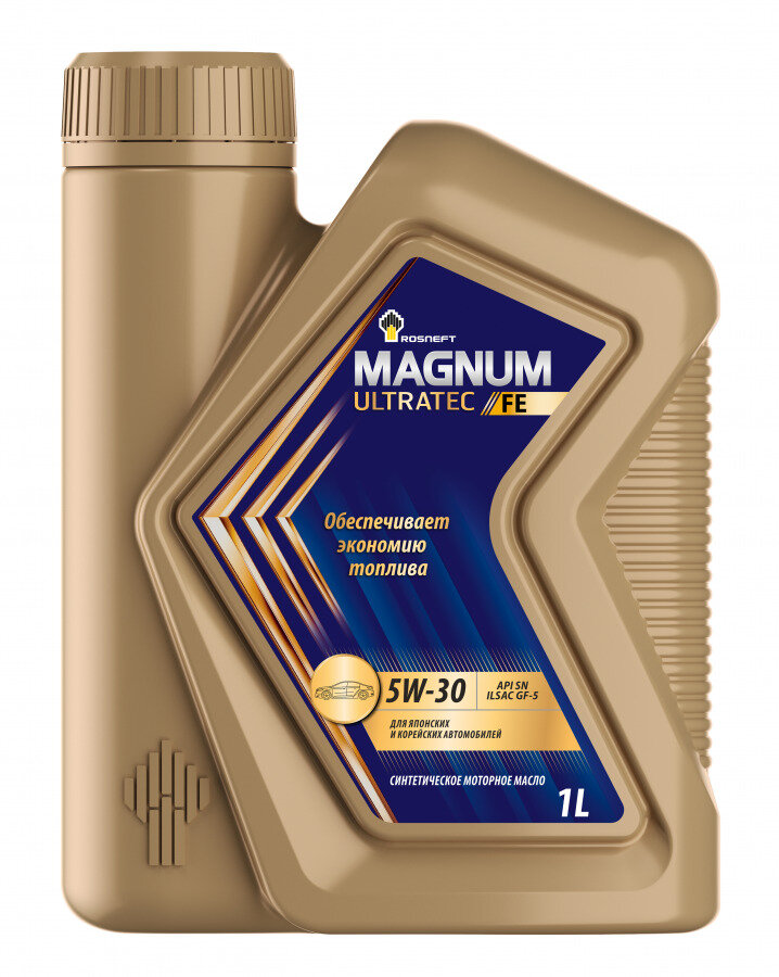 Моторное масло ROSNEFT Magnum Ultratec FE 5W-30, 1L