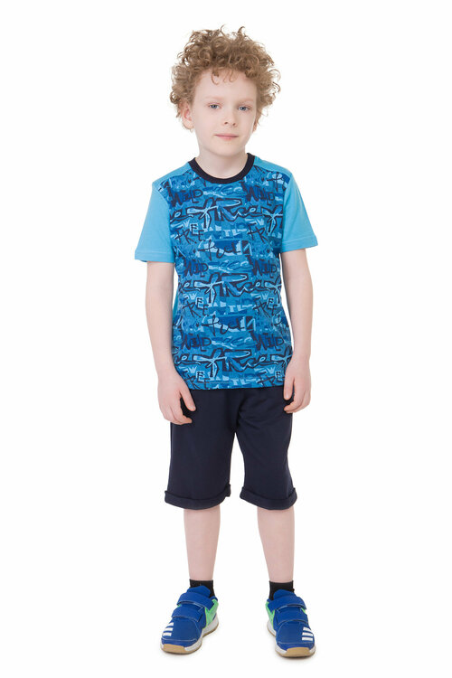 Комплект одежды LITTLE WORLD OF ALENA, размер 128-134, голубой