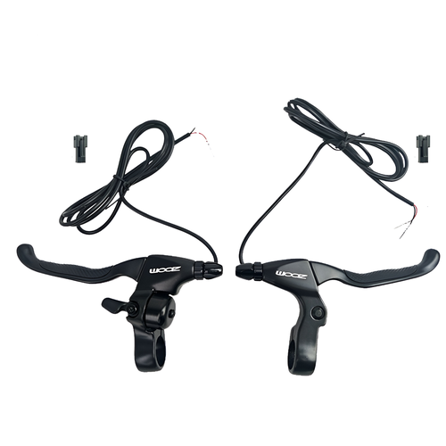 фото Тормозные ручки zoom со звонком, кабель 150 см (комплект)