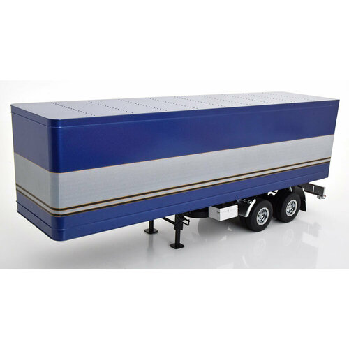 Trailer semi-trailer blue metallic silver / прицеп для седельного тягача серебристый trailer plug automotive supplies american 7 core quick connection socket commercial vehicle semi trailer trailer easy installati