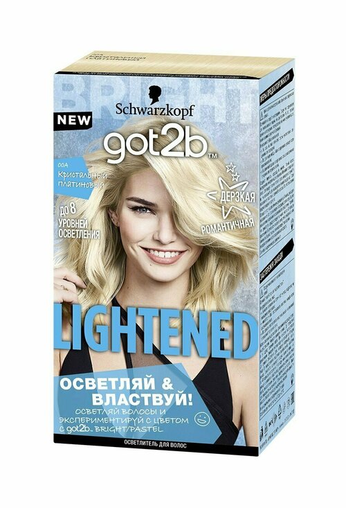 Got2b Lightened Осветлитель для волос Schwarzkopf Got2b Lightened Осветлитель для волос