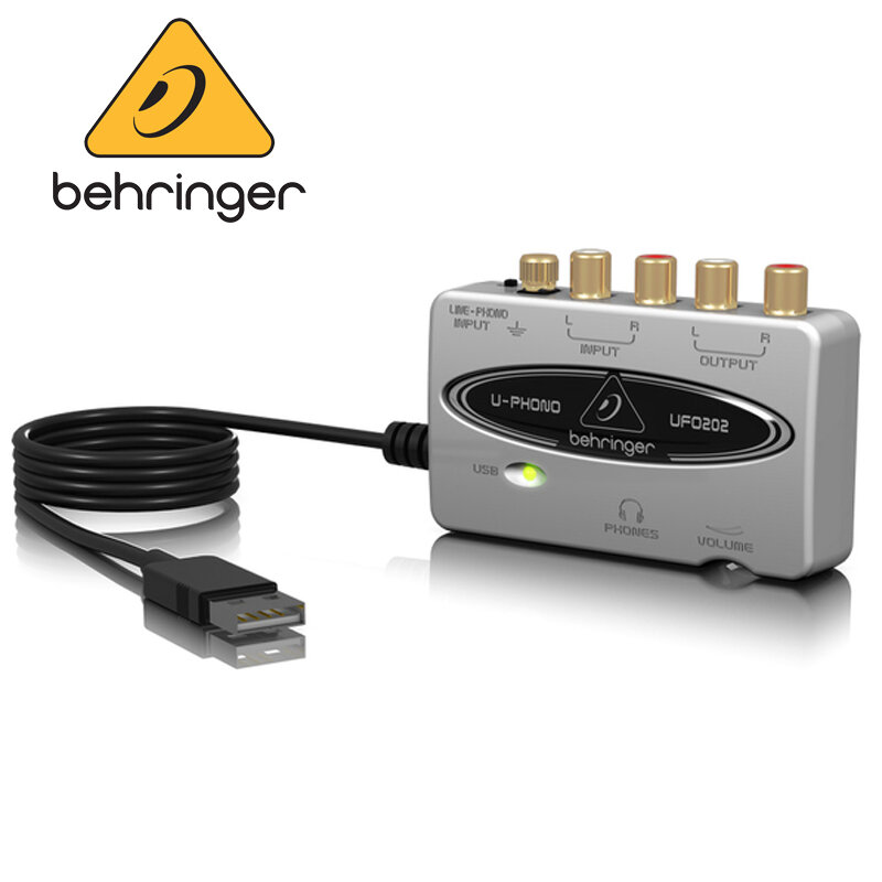 Внешняя звуковая карта BEHRINGER U-PHONO UFO202 — фото 14