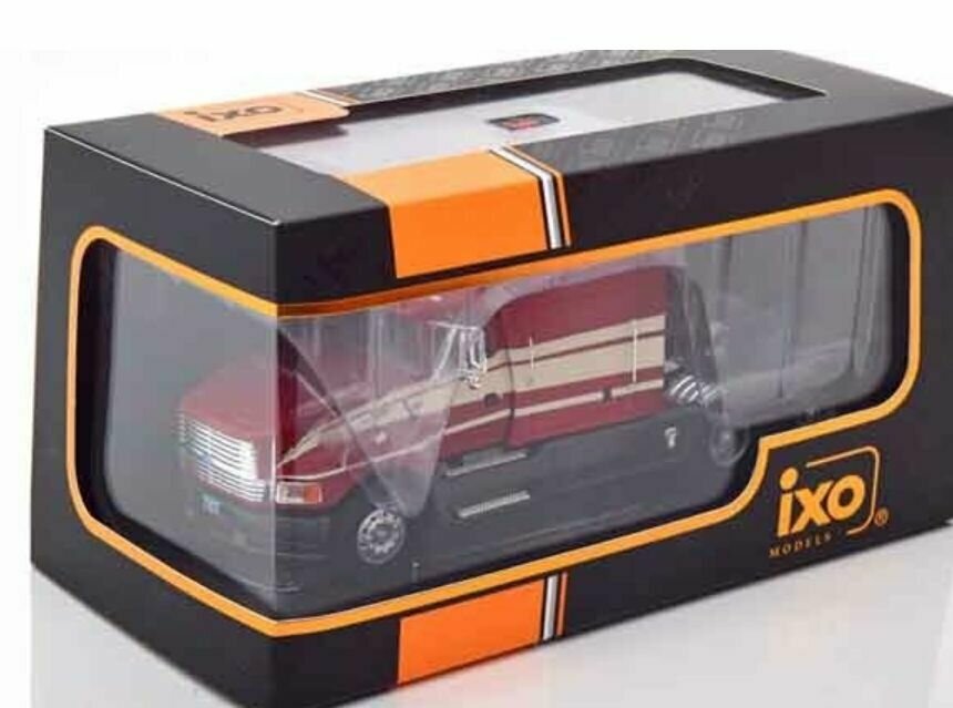 Масштабная модель 1/43 №108 Ford Aeromax 1990 red