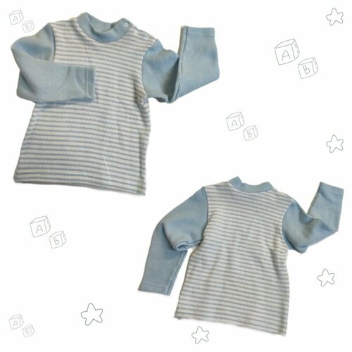 Комплект одежды cherubino, размер 098-56, голубой