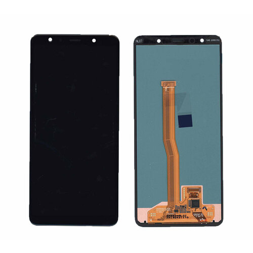 Модуль (матрица + тачскрин) для Samsung Galaxy A7 (2018) SM-A750F черный 10pcs lot touch screen for samsung galaxy a7 2018 a750 a750f sm a750f touch screen front glass panel outer glass lens