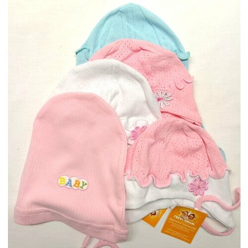 фото Шапка папа мама, размер 40/42, бесцветный