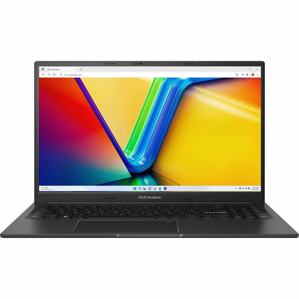 15.6" Ноутбук ASUS Vivobook 15X OLED M3504YA-L1126, AMD Ryzen 5 7530U (2.0 ГГц), RAM 16 ГБ, SSD, 512 ГБ, AMD Radeon Graphics, Без системы, (90NB1181-M00DZ0), черный