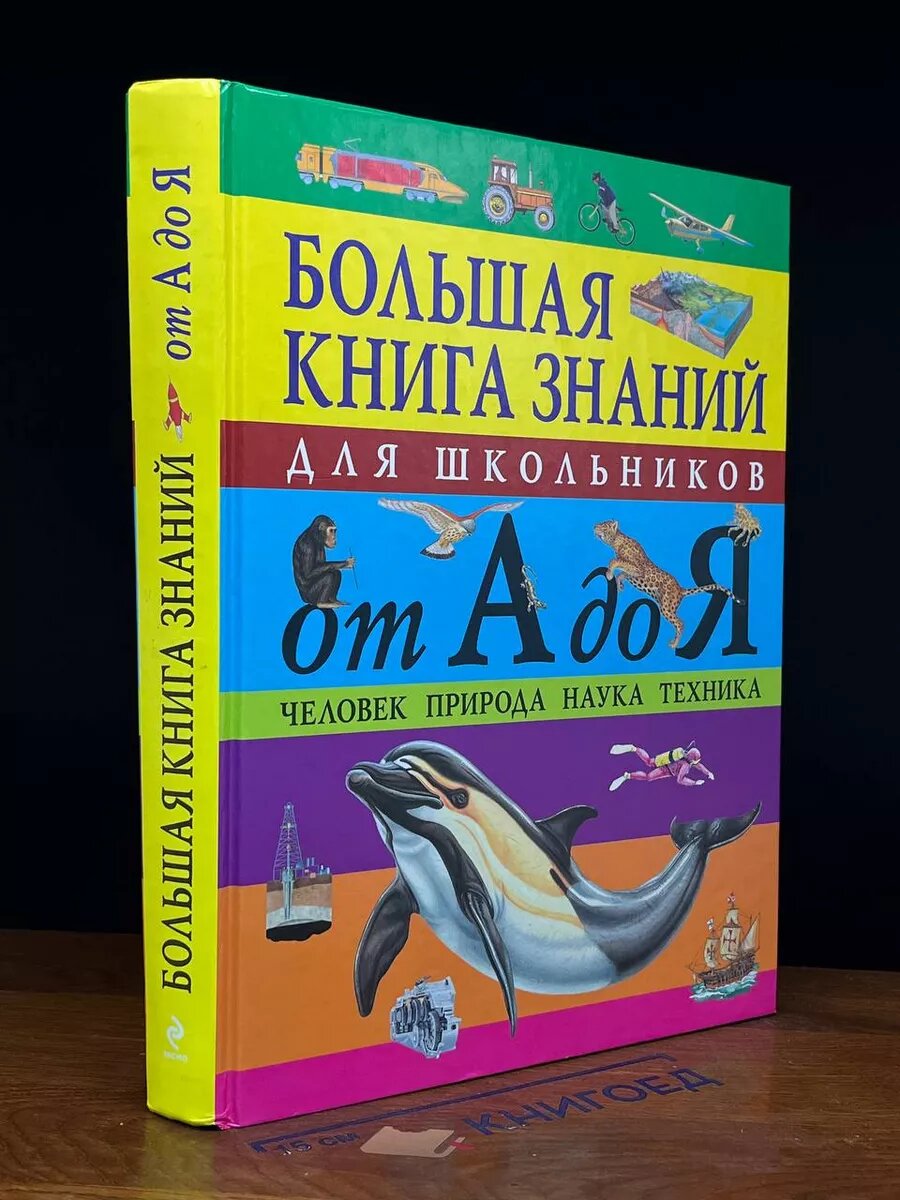 Большая книга знаний для школьников. От А до Я 2011 (2039887998535)