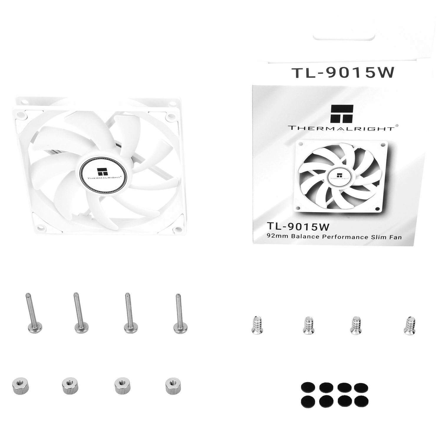 Вентилятор для корпуса Thermalright TL-9015-W 92x92x15 мм, 2700 об/мин, 22 дБА, PWM, белый - фото №16
