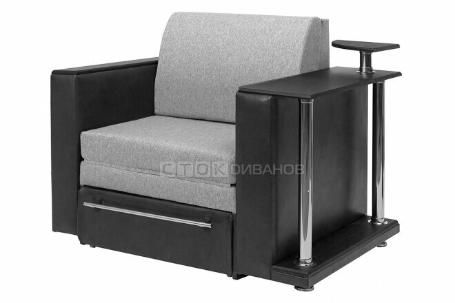 фото Кресло-кровать Малибу, расцветка Flower, механизм выкатной