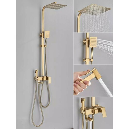 Душевая система с тропическим душем