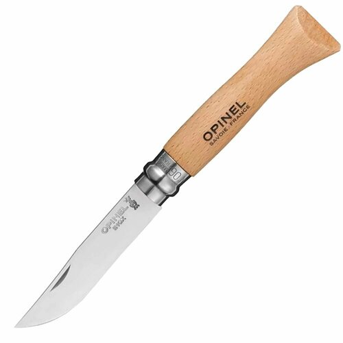 Нож складной Opinel №06 Inox бук