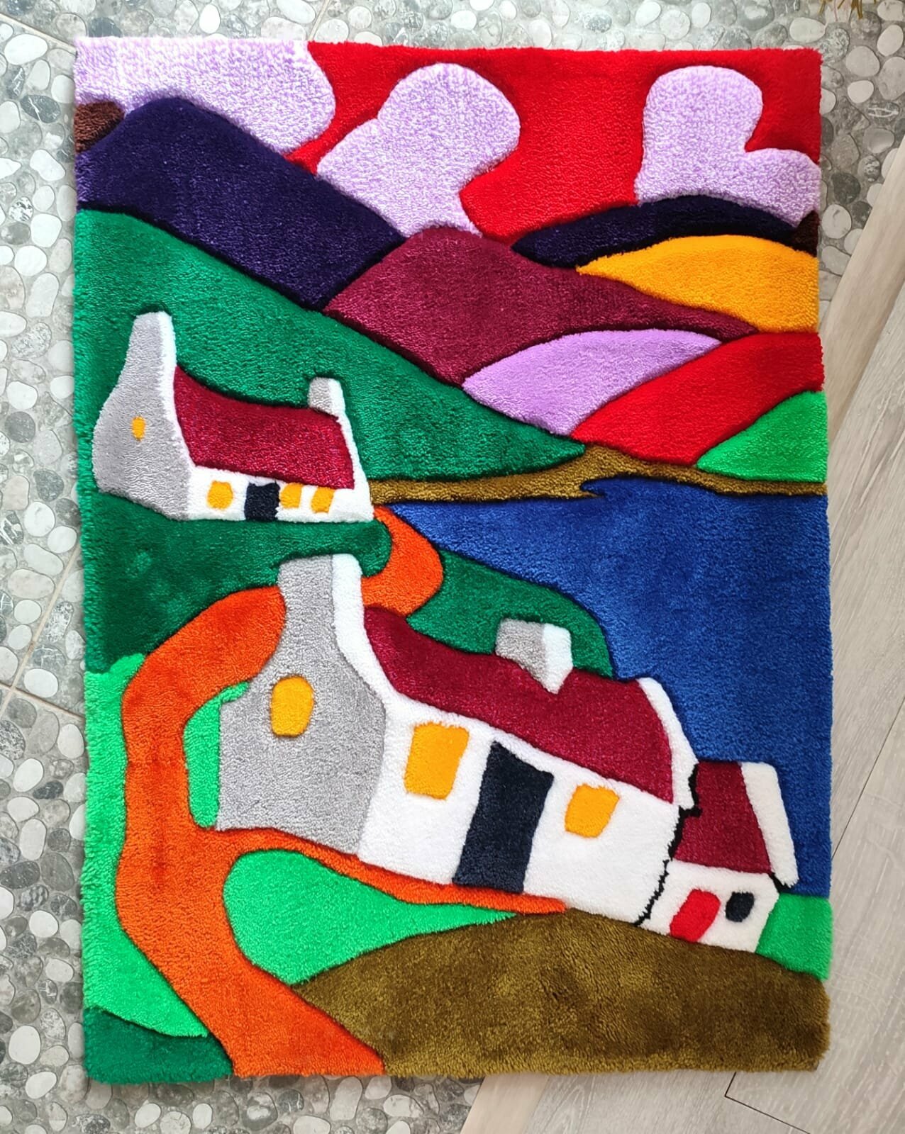 фото Ковер ручной работы