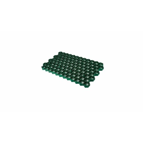 Решетка газонная пластиковая Gidrolica Eco Standart зеленая C250 700х400х32,8 мм