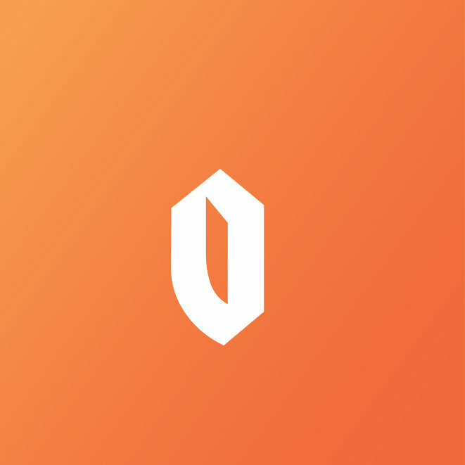 Буква О из ПВХ для вывесок 30 см / шрифт 2 белый