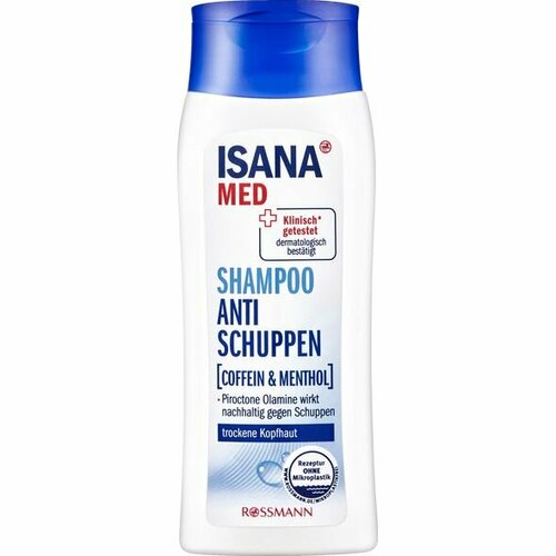 ISANA Шампунь Против перхоти для чувствительных волос 200 мл 474₽