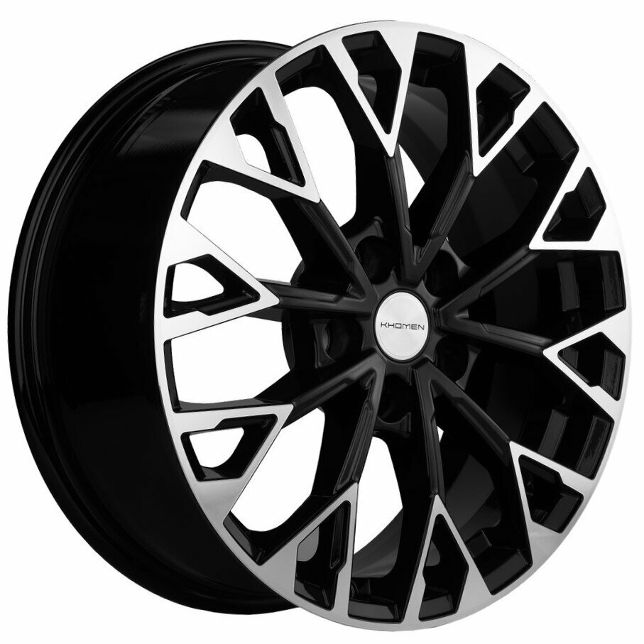 фото Колёсный диск Khomen Wheels KHW1718 17x7j 5x108 ET36 D65,1 Black-FP