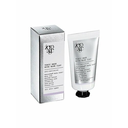 ZERO AGE Тонизирующая маска с голубой глиной/