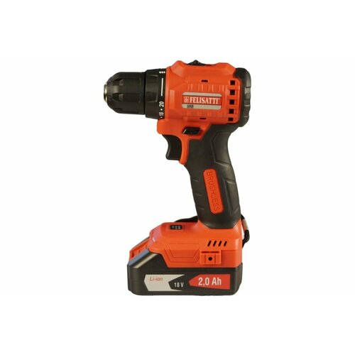 Бесщеточная дрель-шуруповерт Felisatti ДА-18В ЗУ слайдерного типа 1985200 7960₽