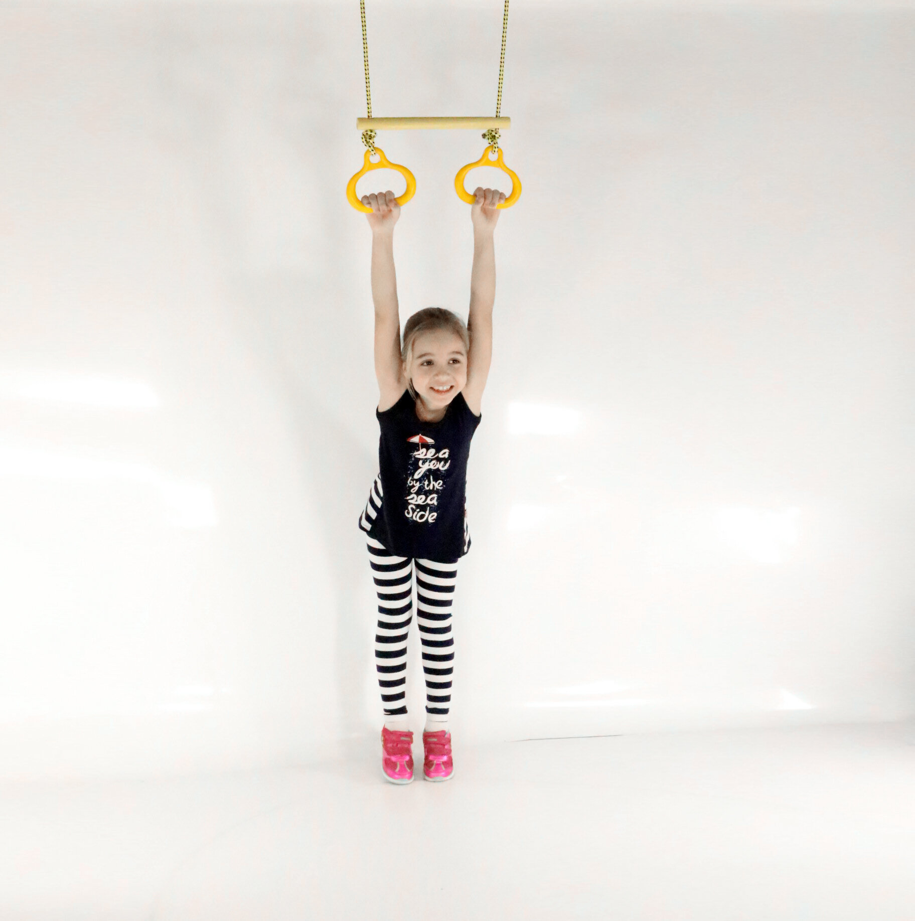 Кольца гимнастические 2 в 1 Kemfer K001572, нагрузка до 100 кг — фото 1