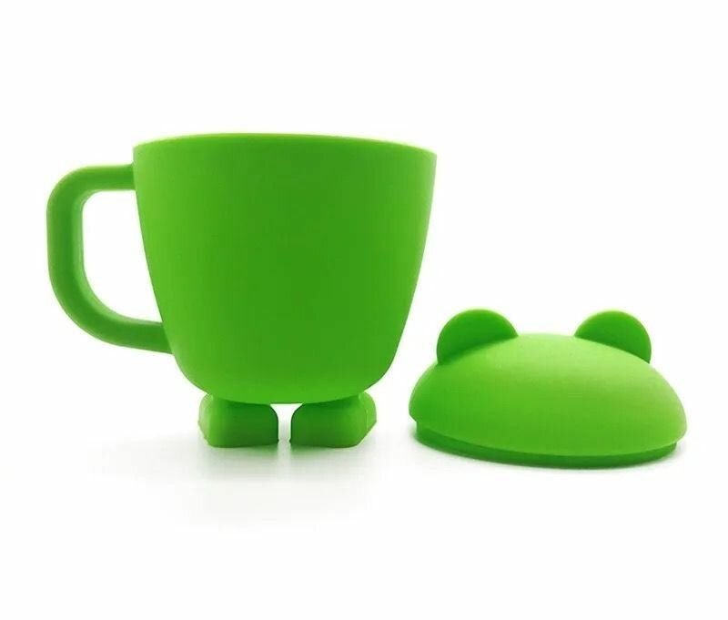 фото Снечница / кружка/ стакан Снекстакан контейнер для снеков силиконовый детский