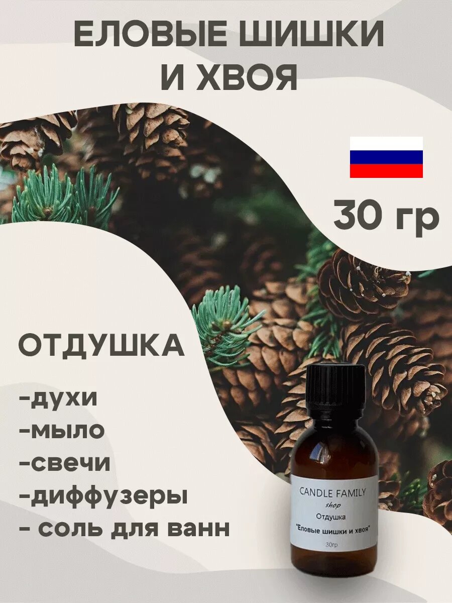 Отдушка для свечей и мыла. Ароматизатор косметический