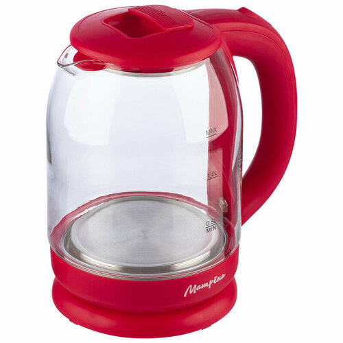 Чайник матрёна MA-007 электрический 18 л стекло вишнёвый 141000₽