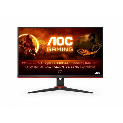 Монитор AOC Q27G2EBK 2560x1440 144 Гц VA 3500000₽