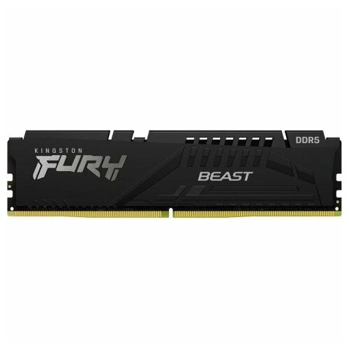 Память DDR5 8GB 6000MHz Kingston KF560C36BBE-8 Fury Beast Black Expo RTL Gaming PC5-48000 CL36 DIMM 288-pin 135В single rank с радиатором Ret 648700₽