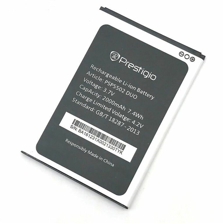 Смартфон Prestigio Muze A5 PSP5502 DUO Black, черный - фото №1