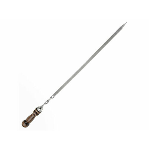 Шампур нерж с деревянной лакиров ручкой ШАР малый 680500х10х25 2К-259 423₽