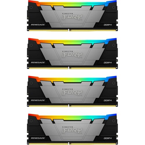 Оперативная память для компьютера Kingston Fury Renegade RGB DIMM 128Gb DDR4 3200 MHz KF432C16RB2AK4128 4552700₽