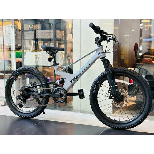 Велосипед горный скоростной TimeTry TT230 7s 20 дюймов детский мужской и женский для прогулки скоростной спортивный велик серый 2899000₽