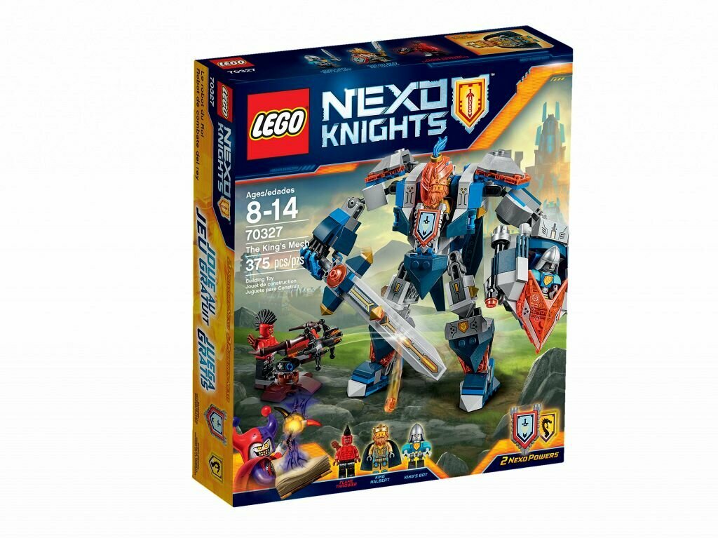 Конструктор LEGO Nexo Knights 70327 The King's Mech (Королевский робот-броня)