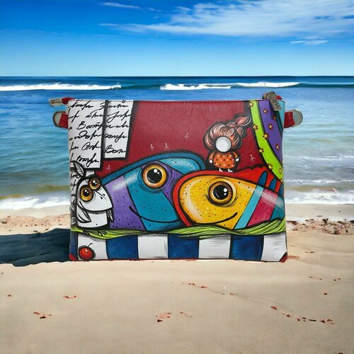 Сумка кросс-боди Pelle Volare, красный