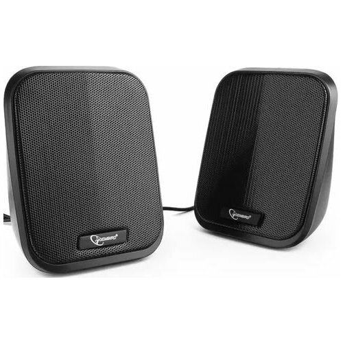Колонки 20 Gembird SPK-100 SPK-100 черный 6 Вт питание - USB порт 235400₽