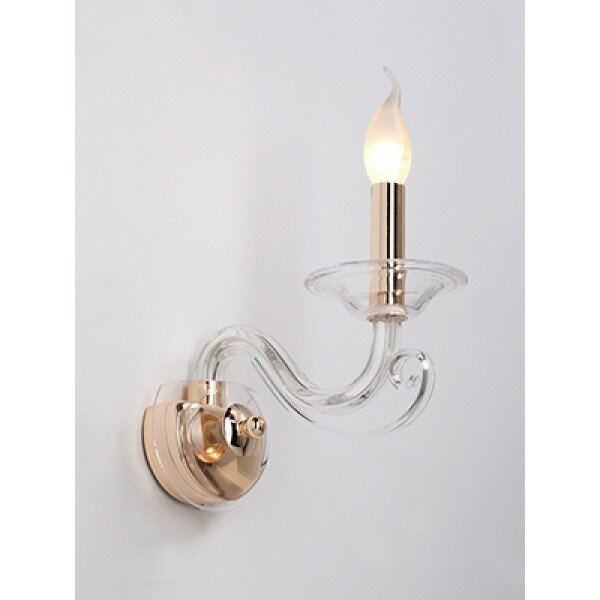 Бра Vitaluce V5165/1A прозрачное стекло глянец