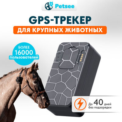 GPS трекер для коров, лошадей, овец и других КРС