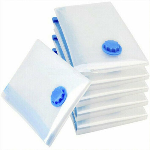 Вакуумные мешки для хранения прозрачные 80x100 см 691₽