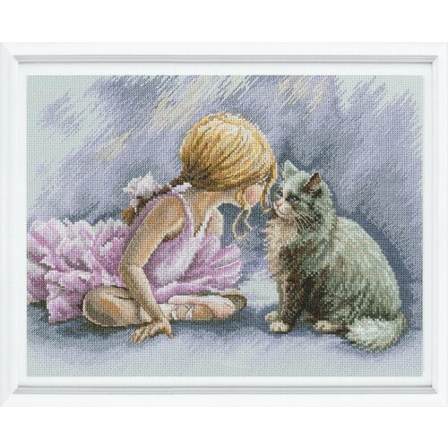 Набор для вышивания РТО #M996 Сейчас я тебя научу, Счетный крест, 32 х 24 см