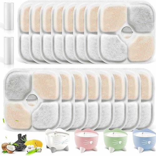 Фильтр Catit PIXI, для Catit PIXI Smart Fountain, 16 шт.