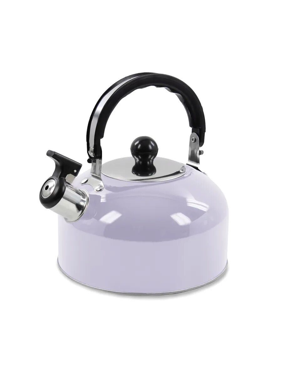 Чайник HOME ELEMENT HE-WK1602, со свистком, нержавеющая сталь